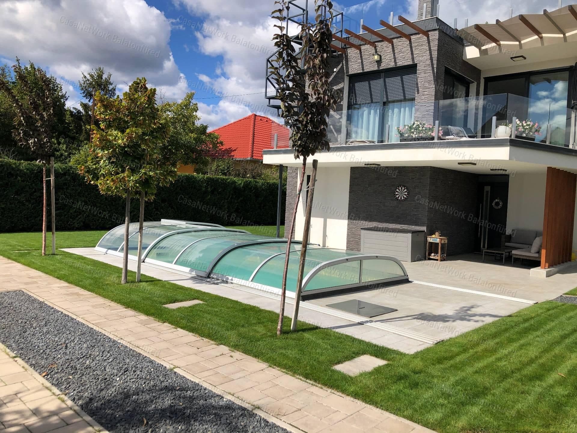 Doppelhaus mit Panoramablick auf den Balaton in Balatonfüred
