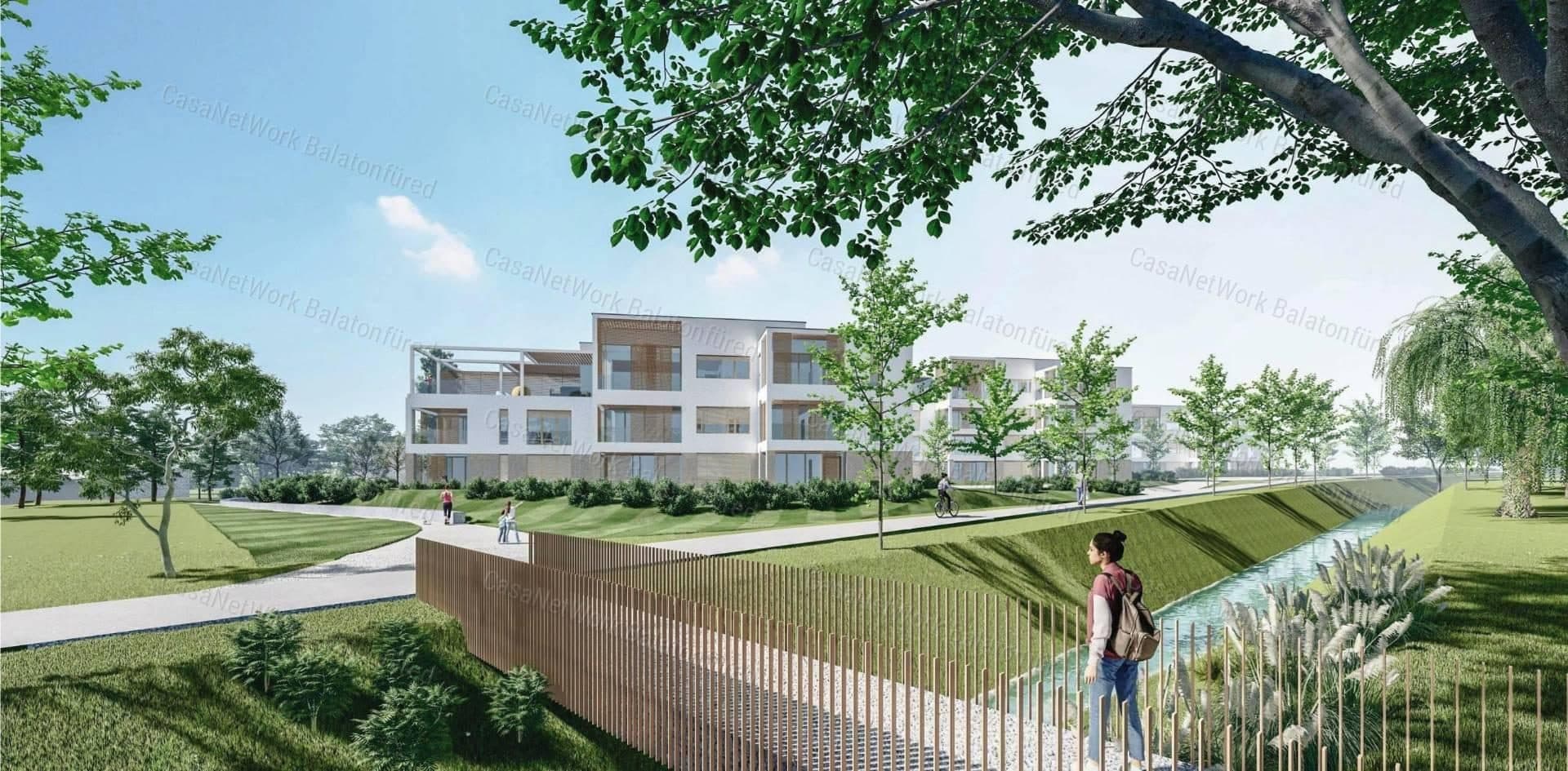 Neubauwohnung in Balatonfüred, Wasserlagennähe